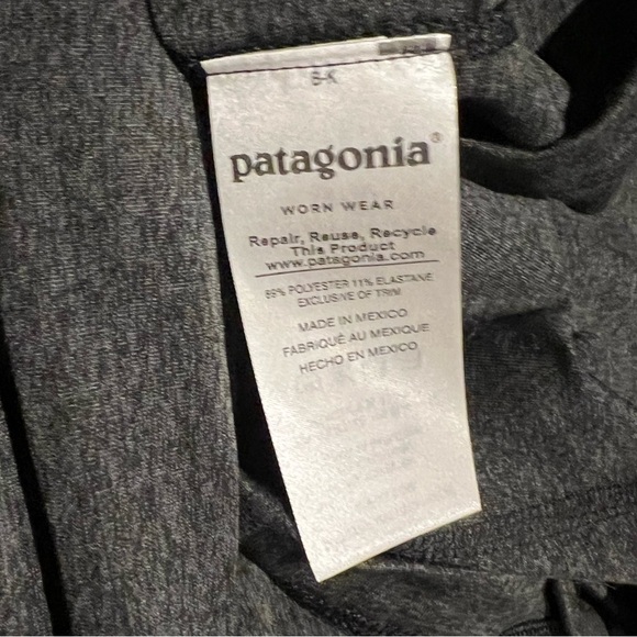Patagonia seabrook grey athletic A-line skirt Sz S - Picture 5 of 11